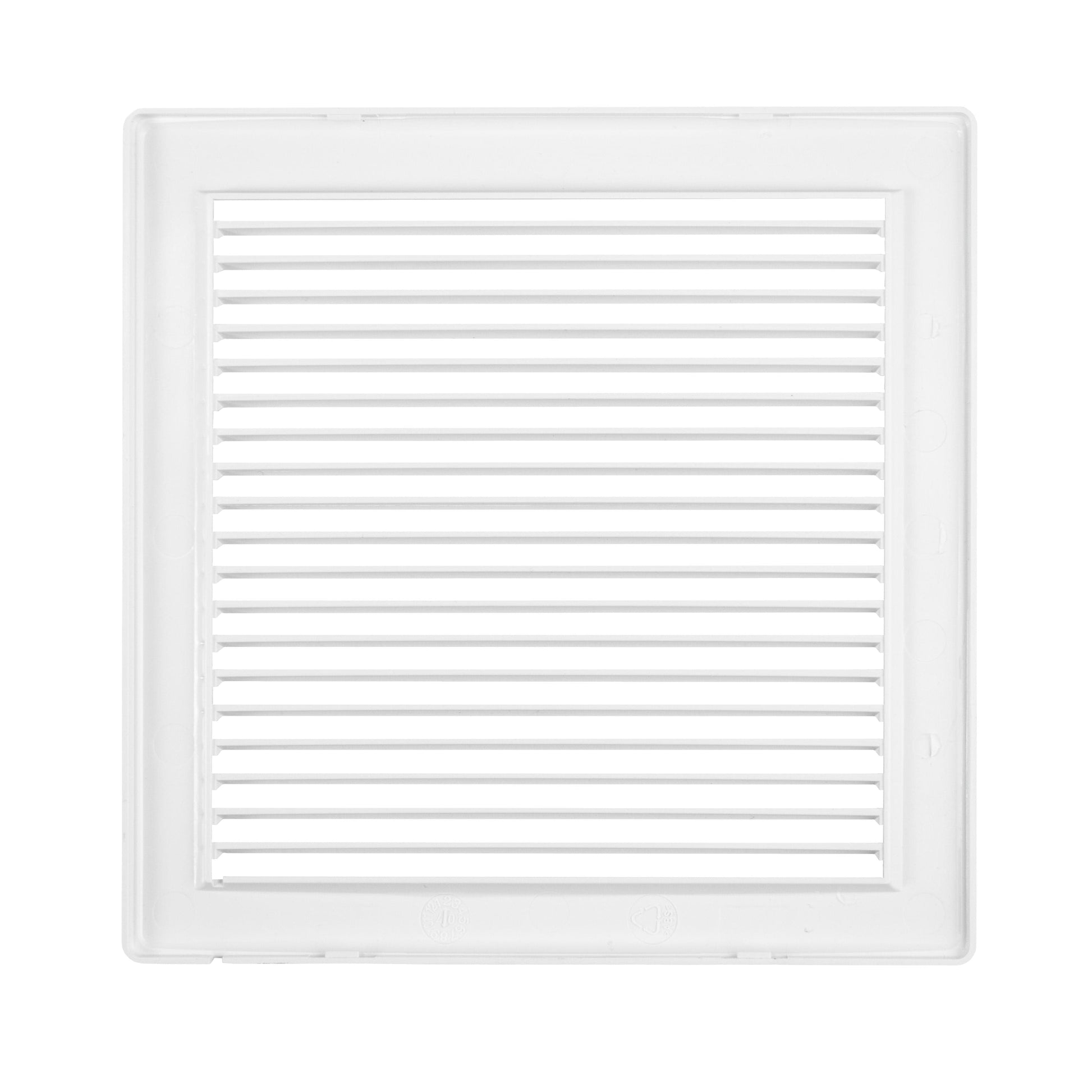Through Wall Ventilation Kit DL0163 Louvre Vent with White External Vent - Best4Trade-Retail OTHER