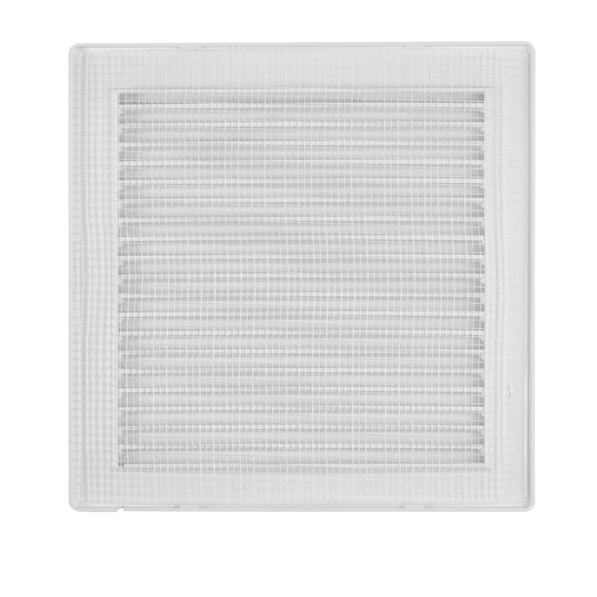 Louvre Vent White DL/125 RW LUX With Fly Mesh - Best4Trade-Retail