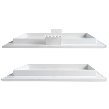 Louvre Vent Duo Smart 90/240 90mm X 240mm With Fly Mesh - Best4Trade-Retail
