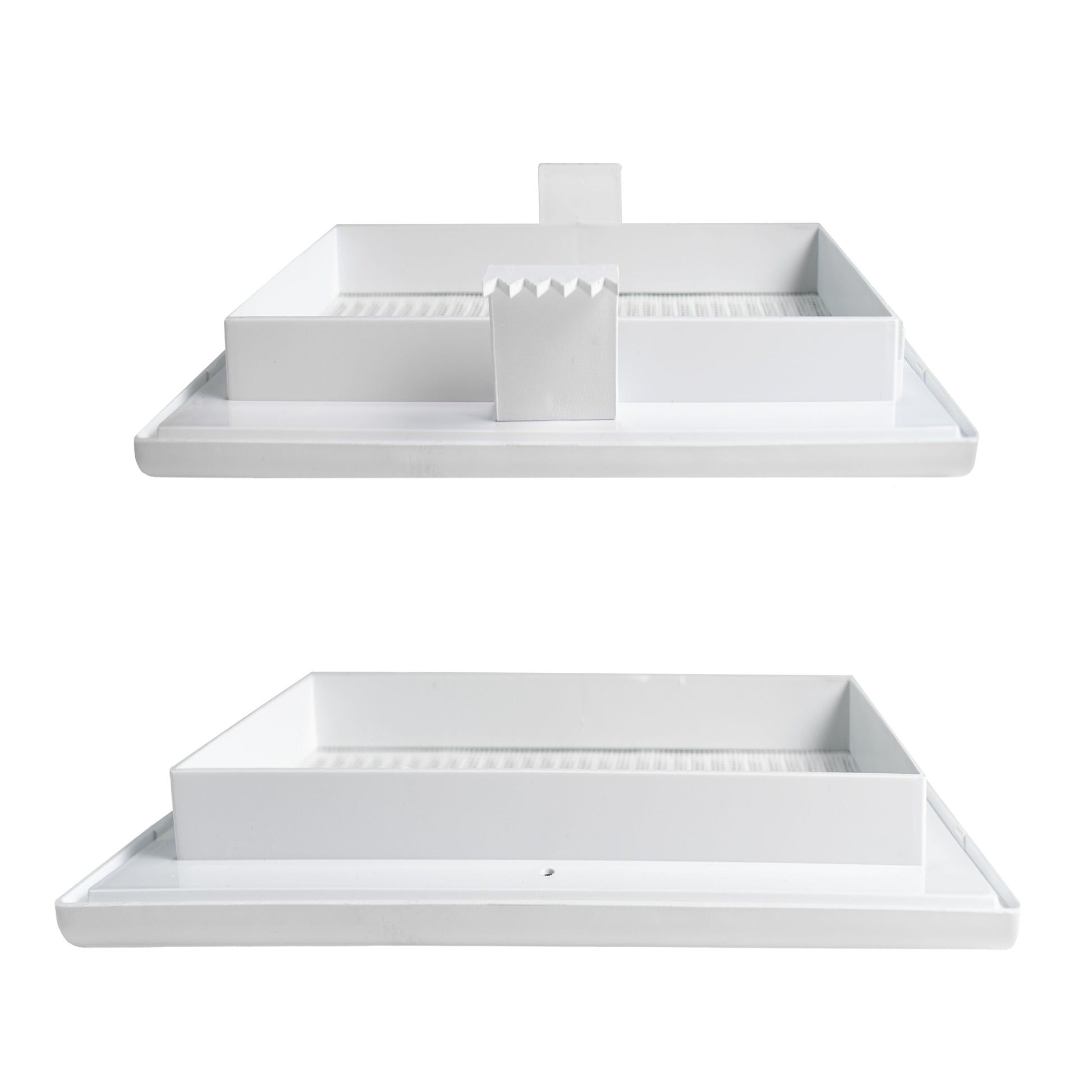 Louvre Vent White Duo Smart 135G 135mm With Fly Mesh - Best4Trade-Retail