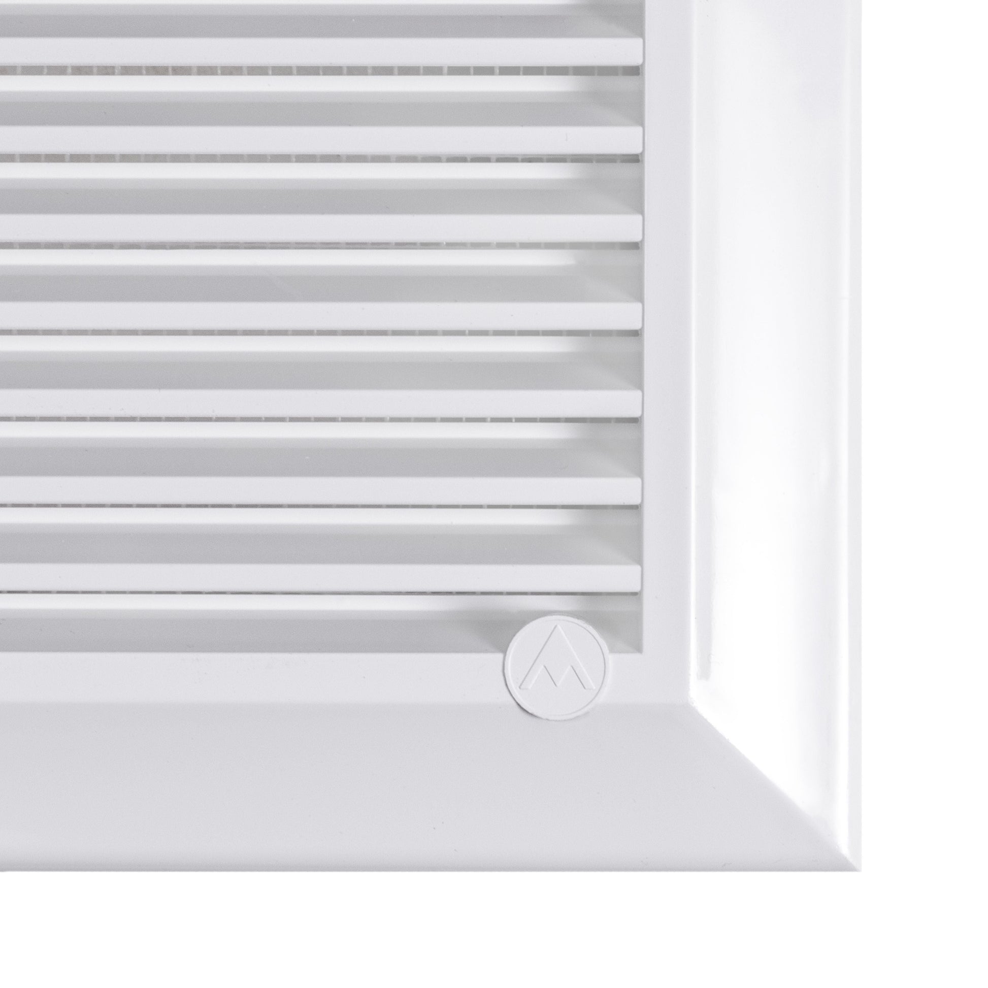 Louvre Vent White Duo Smart 165 With Fly Mesh - Best4Trade-Retail