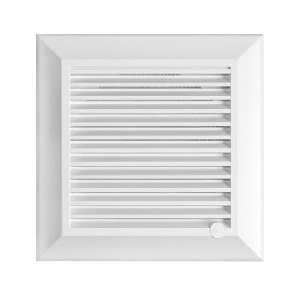 Louvre Vent White Duo Smart 135 fi 100mm With Fly Mesh - Best4Trade-Retail