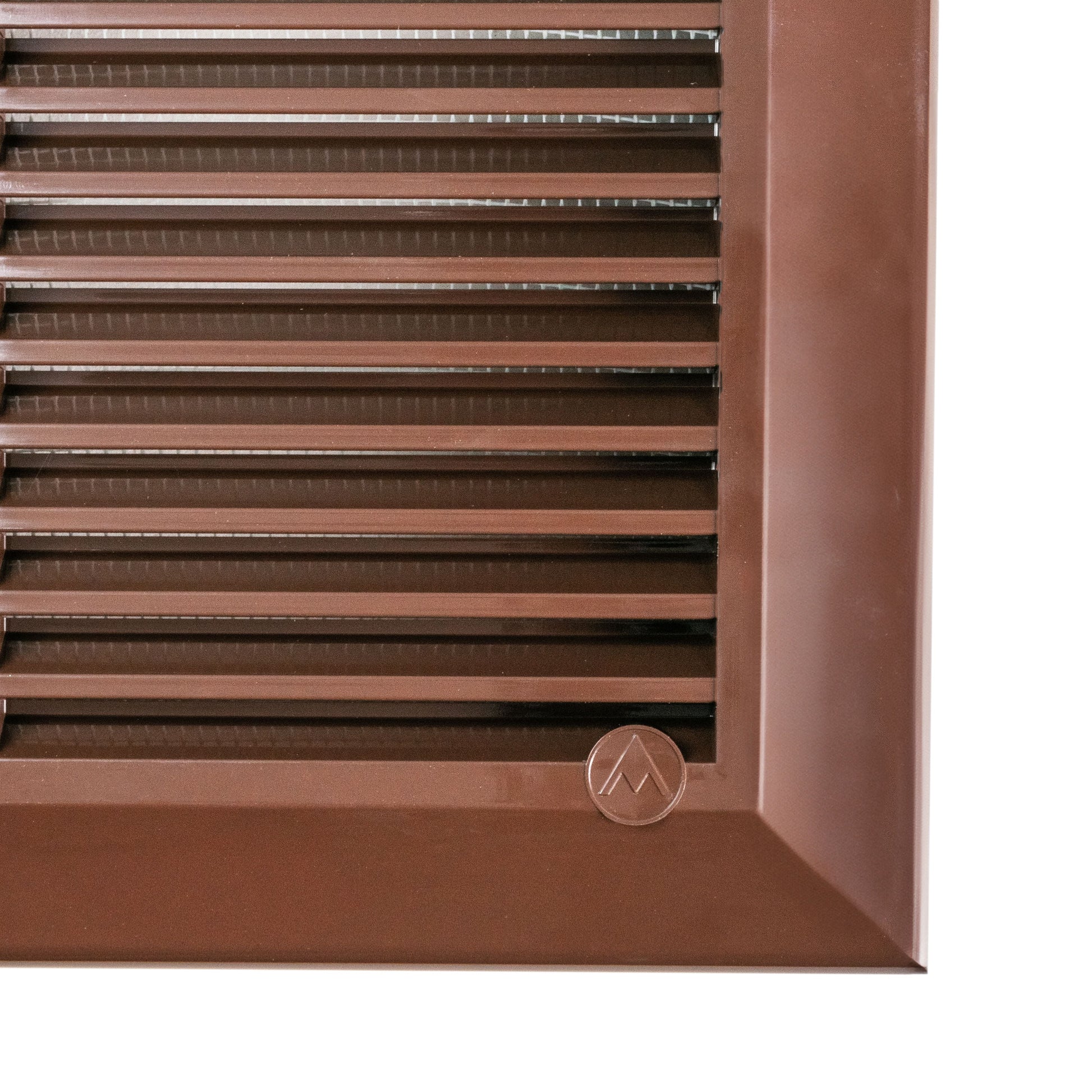 Louvre Vent Duo Smart 90/240 Brown 90mm x 240mm With Fly Mesh - Best4Trade-Retail