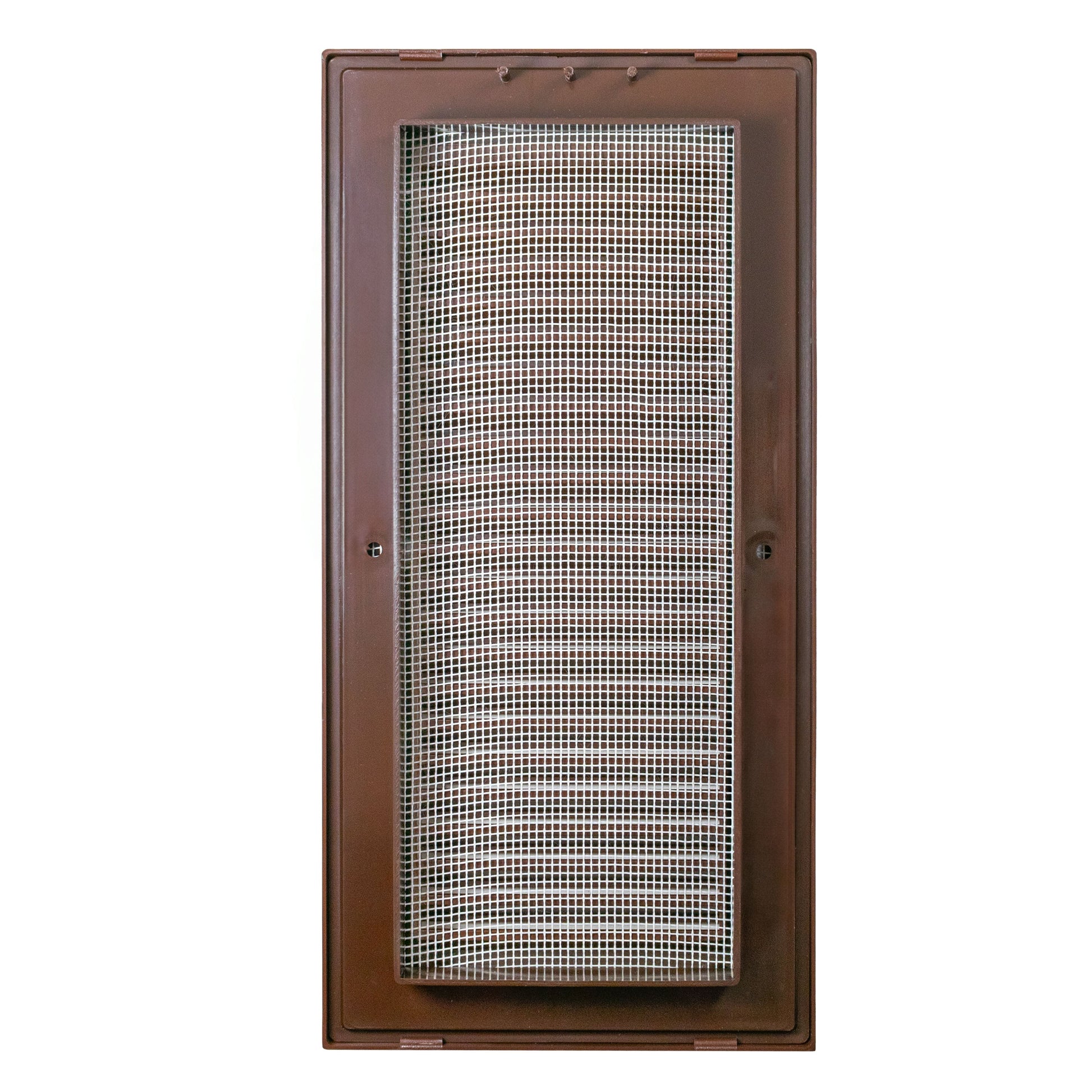 Louvre Vent Duo Smart 90/240 Brown 90mm x 240mm With Fly Mesh - Best4Trade-Retail