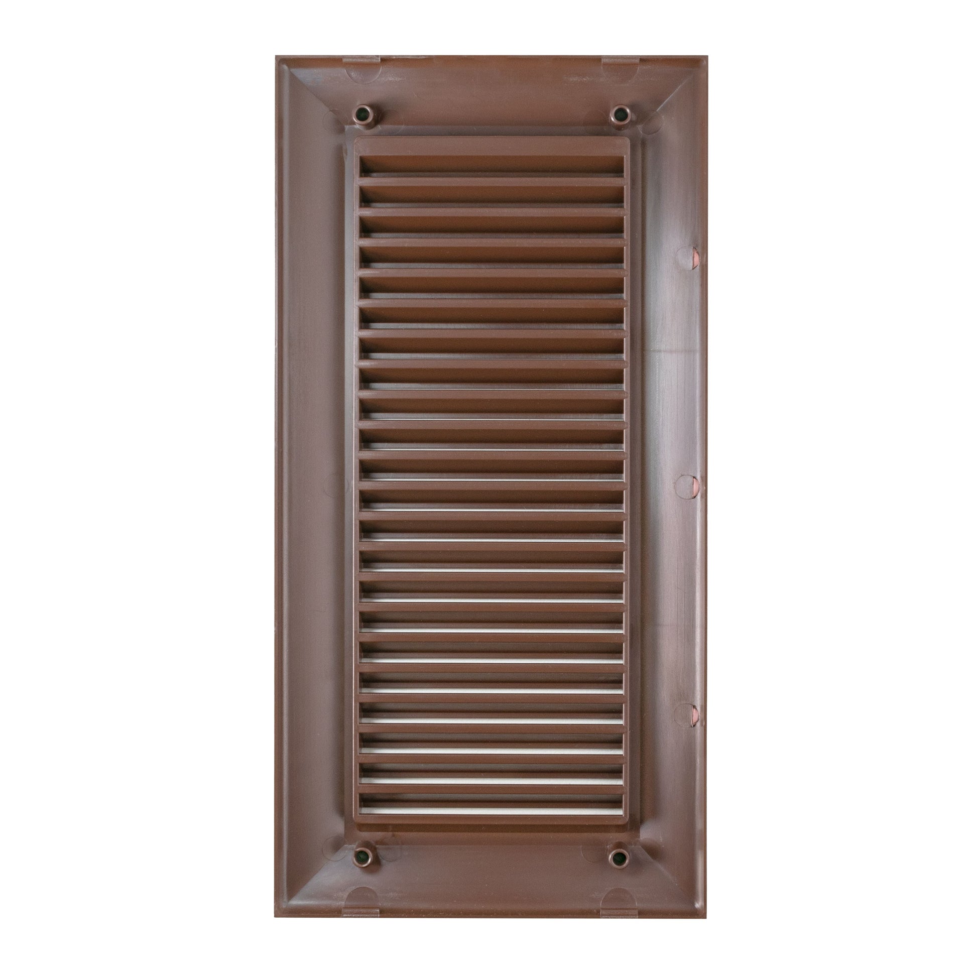 Louvre Vent Duo Smart 90/240 Brown 90mm x 240mm With Fly Mesh - Best4Trade-Retail