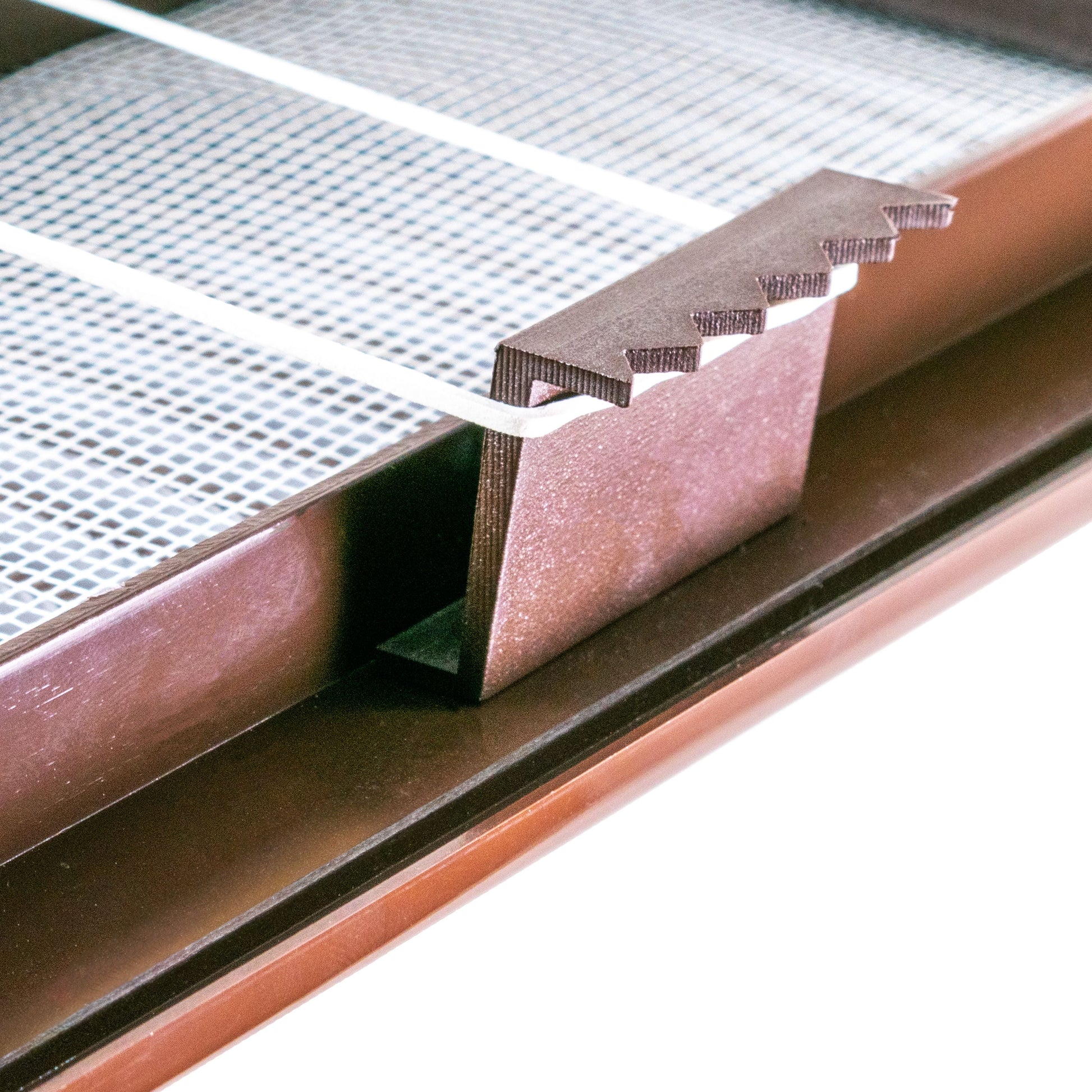 Louvre Vent Duo Smart 90/240 Brown 90mm x 240mm With Fly Mesh - Best4Trade-Retail