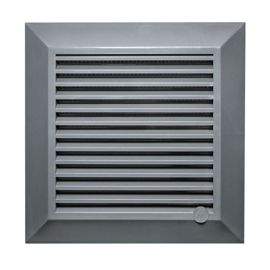 Louvre Vent Graphite Duo Smart 135G 135mm With Fly Mesh - Best4Trade-Retail