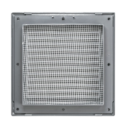 Louvre Vent Graphite Duo Smart 135G 135mm With Fly Mesh - Best4Trade-Retail