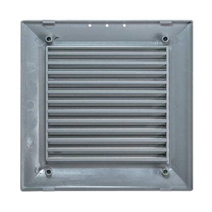 Louvre Vent Graphite Duo Smart 135G 135mm With Fly Mesh - Best4Trade-Retail
