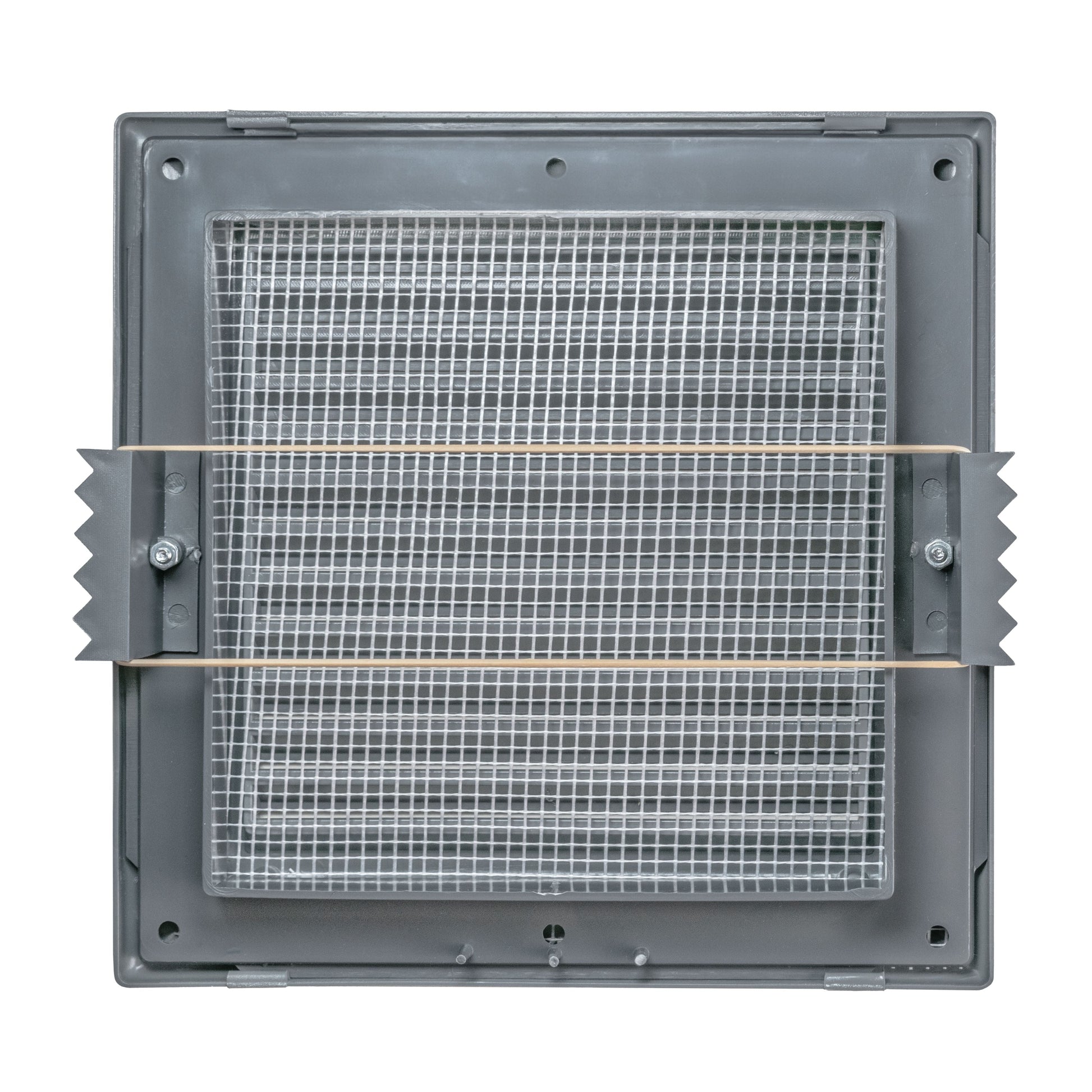 Louvre Vent Graphite Duo Smart 135G 135mm With Fly Mesh - Best4Trade-Retail