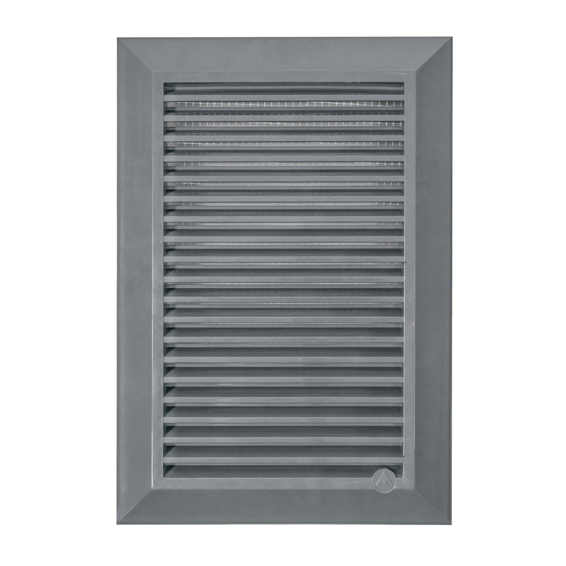 Louvre Vent Graphite Duo Smart 140/210 140mm X 210mm With Fly Mesh - Best4Trade-Retail