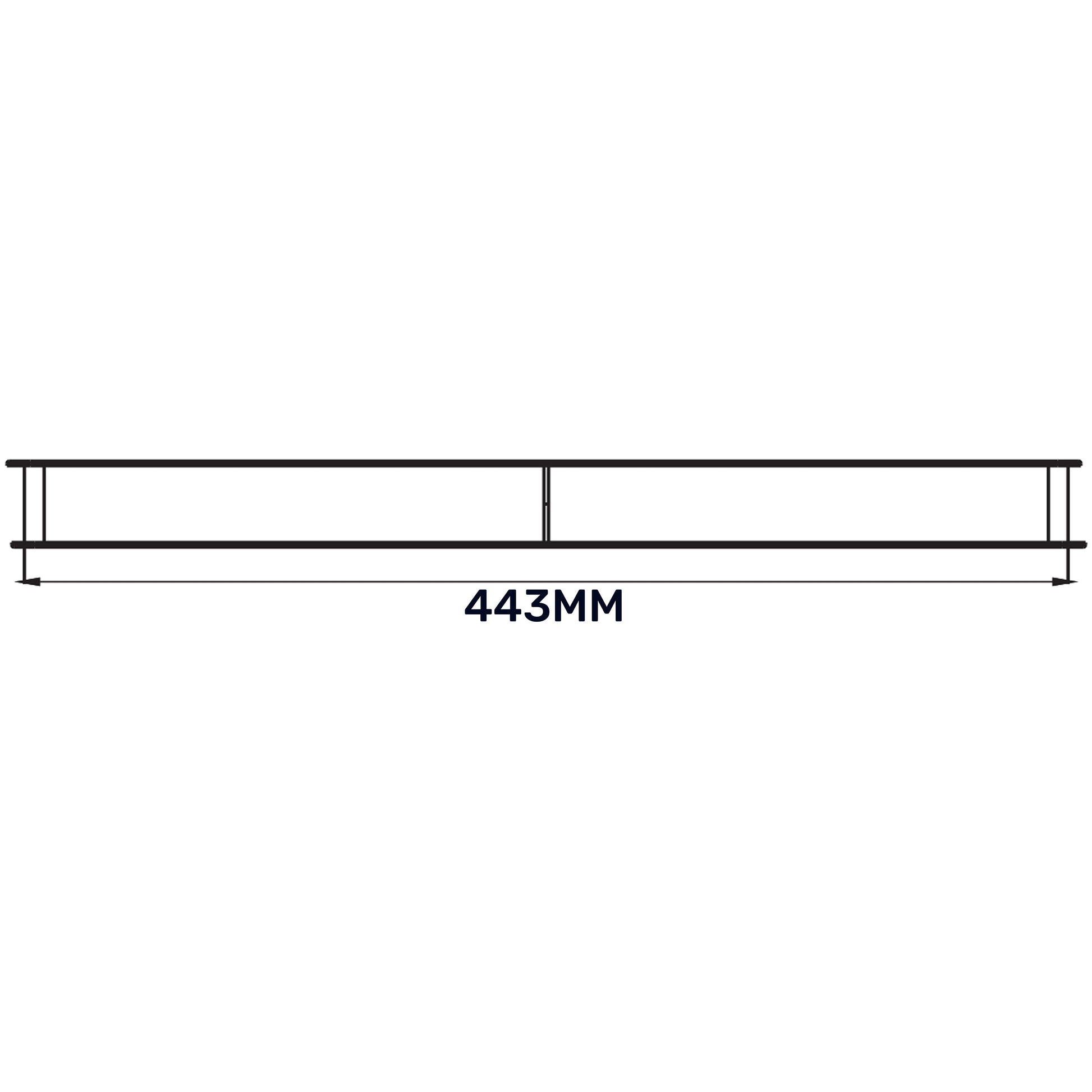 Door Louvre Vent KD 90mm—445mm - Best4Trade-Retail