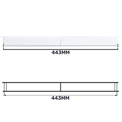 Door Louvre Vent KD 90mm—445mm - Best4Trade-Retail