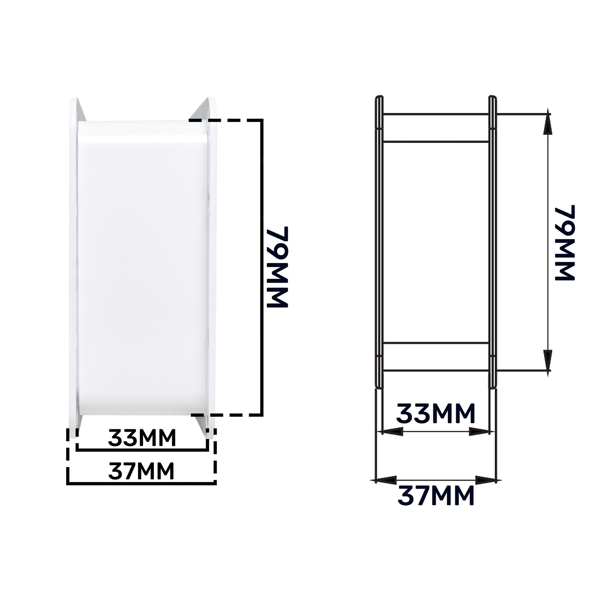 Door Louvre Vent KD 70mm—450mm - Best4Trade-Retail