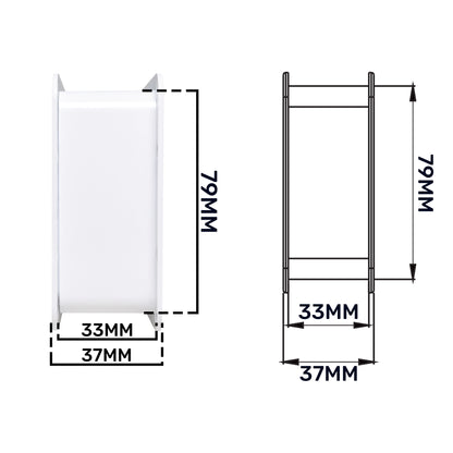 Door Louvre Vent KD 70mm—450mm - Best4Trade-Retail