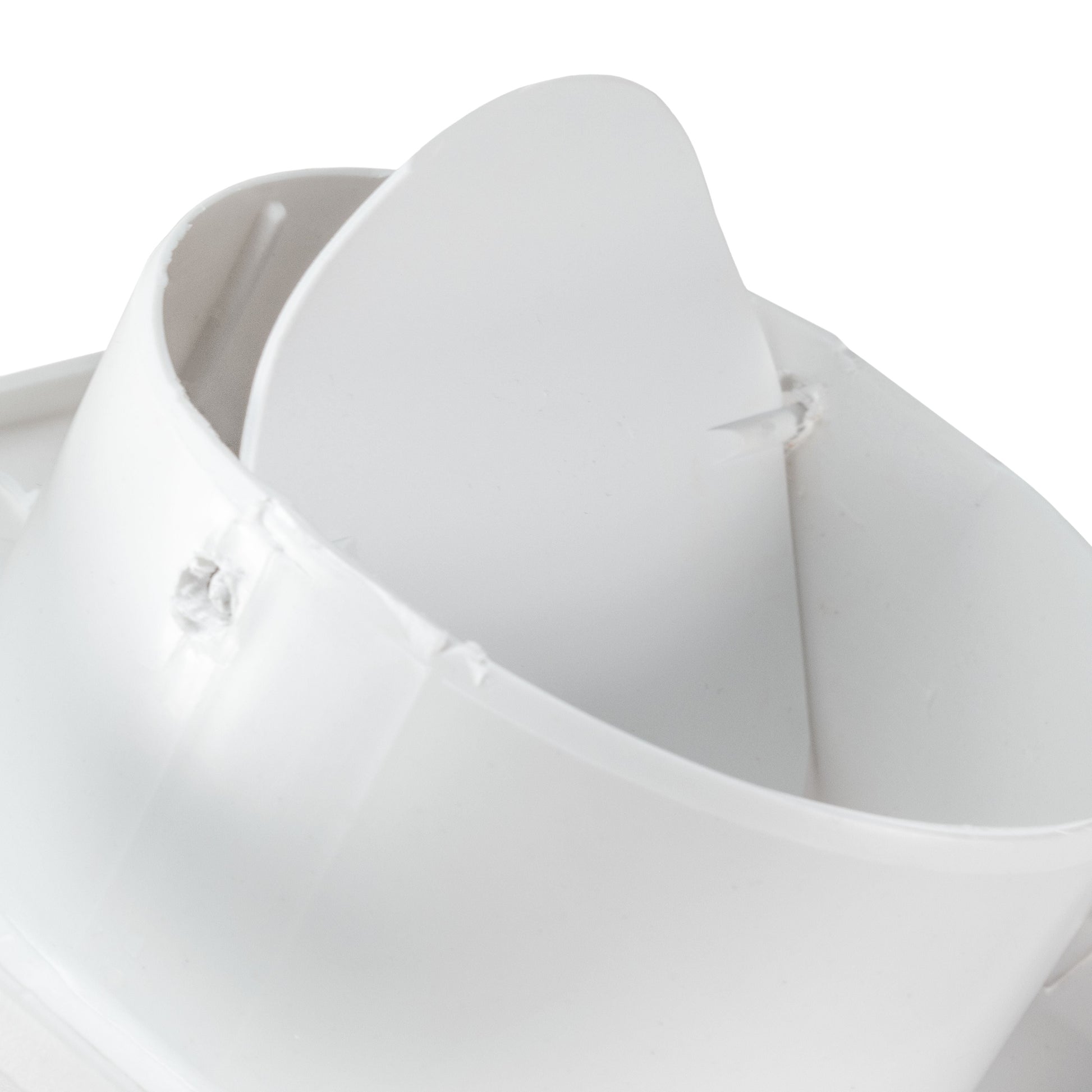 Through Wall Ventilation Kit RICO Pull-Cord Switch Fan with White External Vent - Best4Trade-Retail OTHER