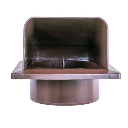 Through Wall Ventilation Kit RICO Pull-Cord Switch Fan with Brown External Vent - Best4Trade-Retail