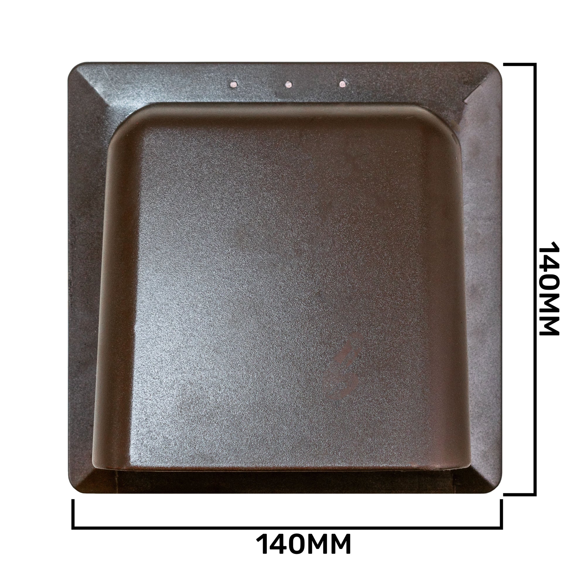 External Brown Louvre Vent  KRD/100B fi100mm - Best4Trade-Retail