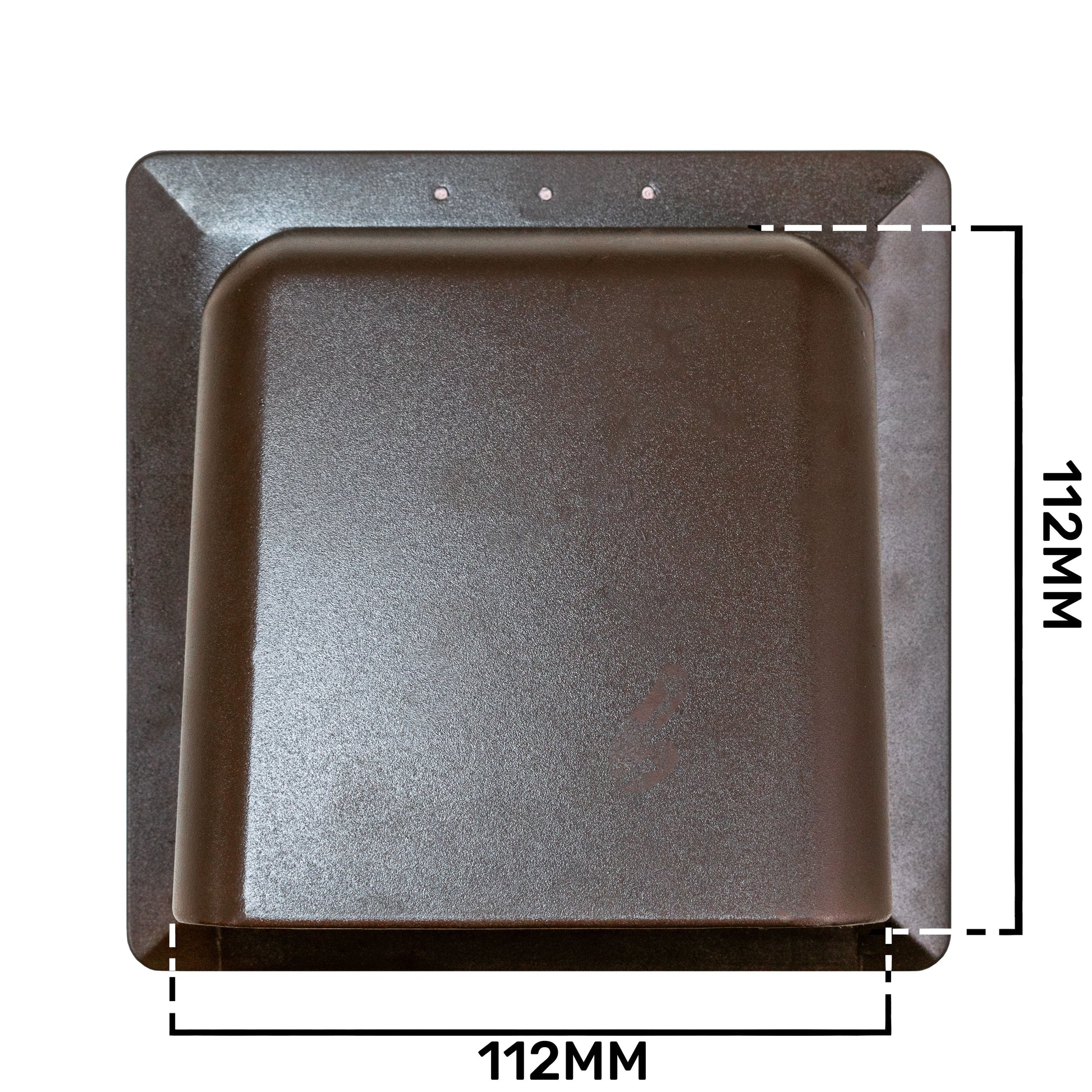 External Brown Louvre Vent  KRD/100B fi100mm - Best4Trade-Retail