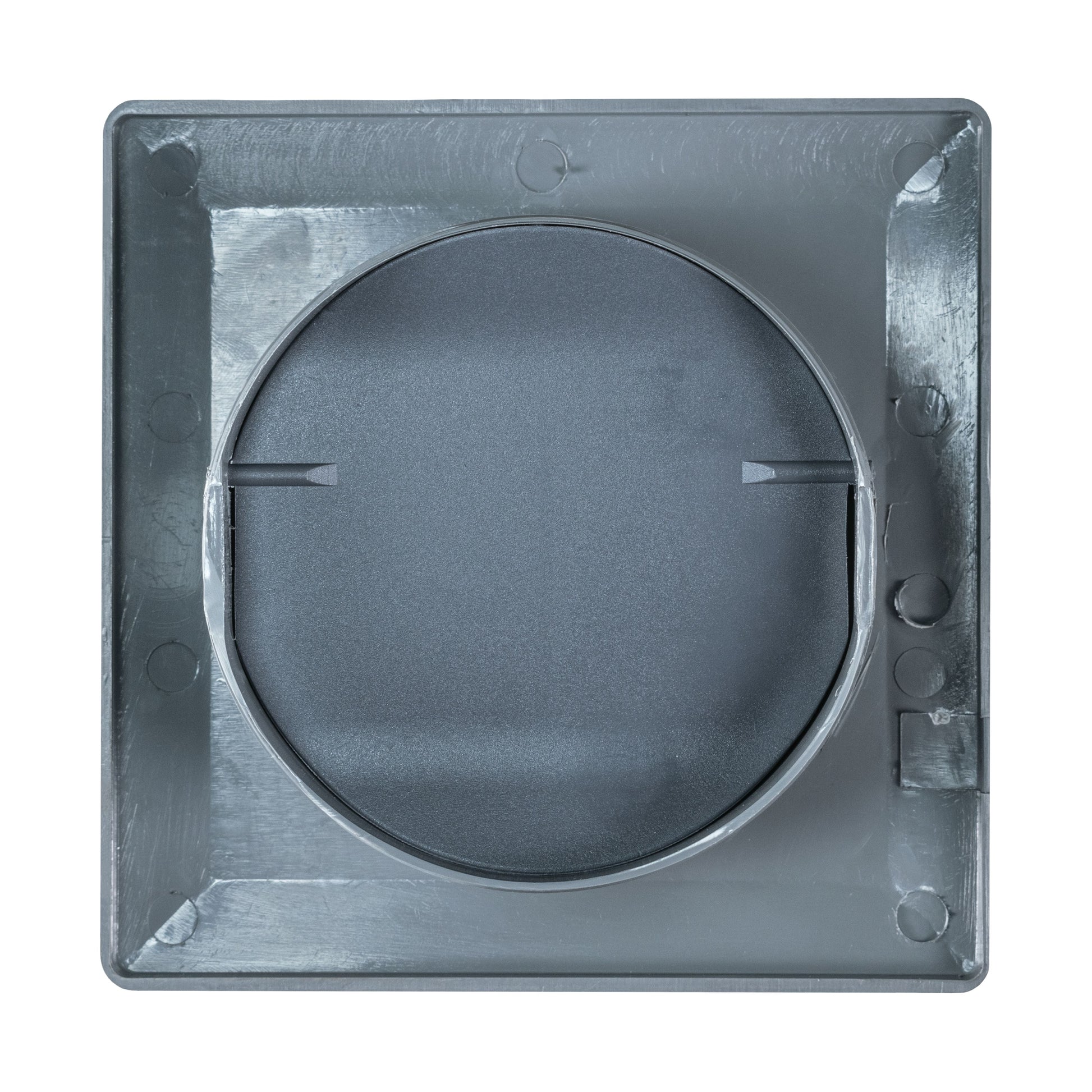 Through Wall Ventilation Kit Round Louvre Vent VC-KRO0184 with Graphite External Vent - Best4Trade-Retail OTHER