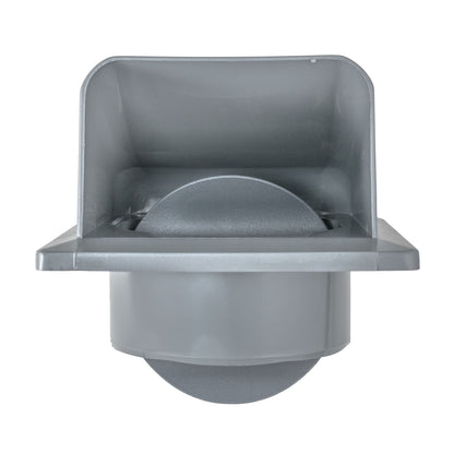 Through Wall Ventilation Kit DL0163 Louvre Vent with Graphite External Vent - Best4Trade-Retail OTHER