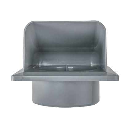 Through Wall Ventilation Kit DL0163 Louvre Vent with Graphite External Vent - Best4Trade-Retail OTHER