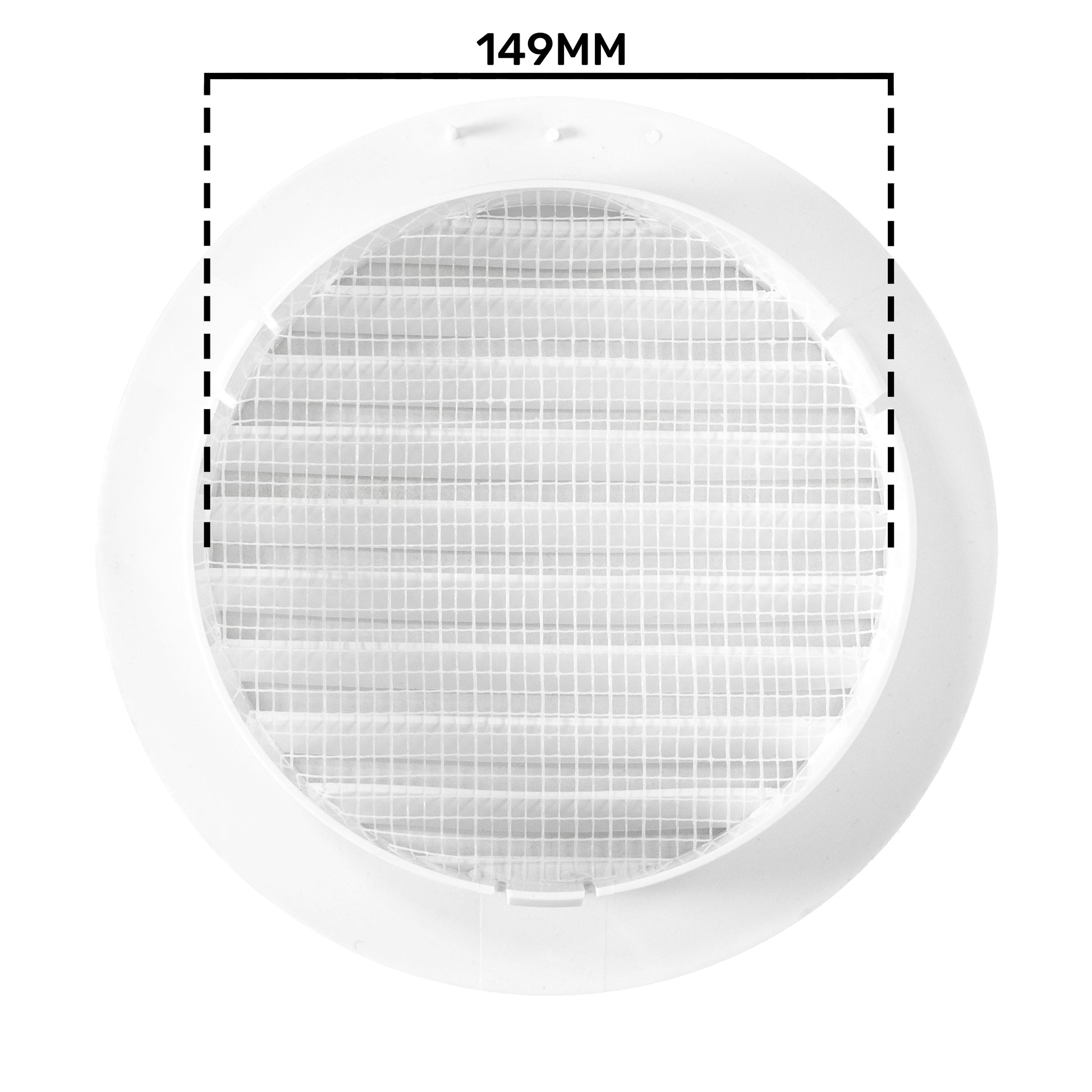 Louvre Vent KRO 150 With Fly Mesh - Best4Trade-Retail