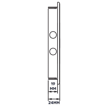 Access Panel Door PP, White 150mm x 200mm - Best4Trade-Retail