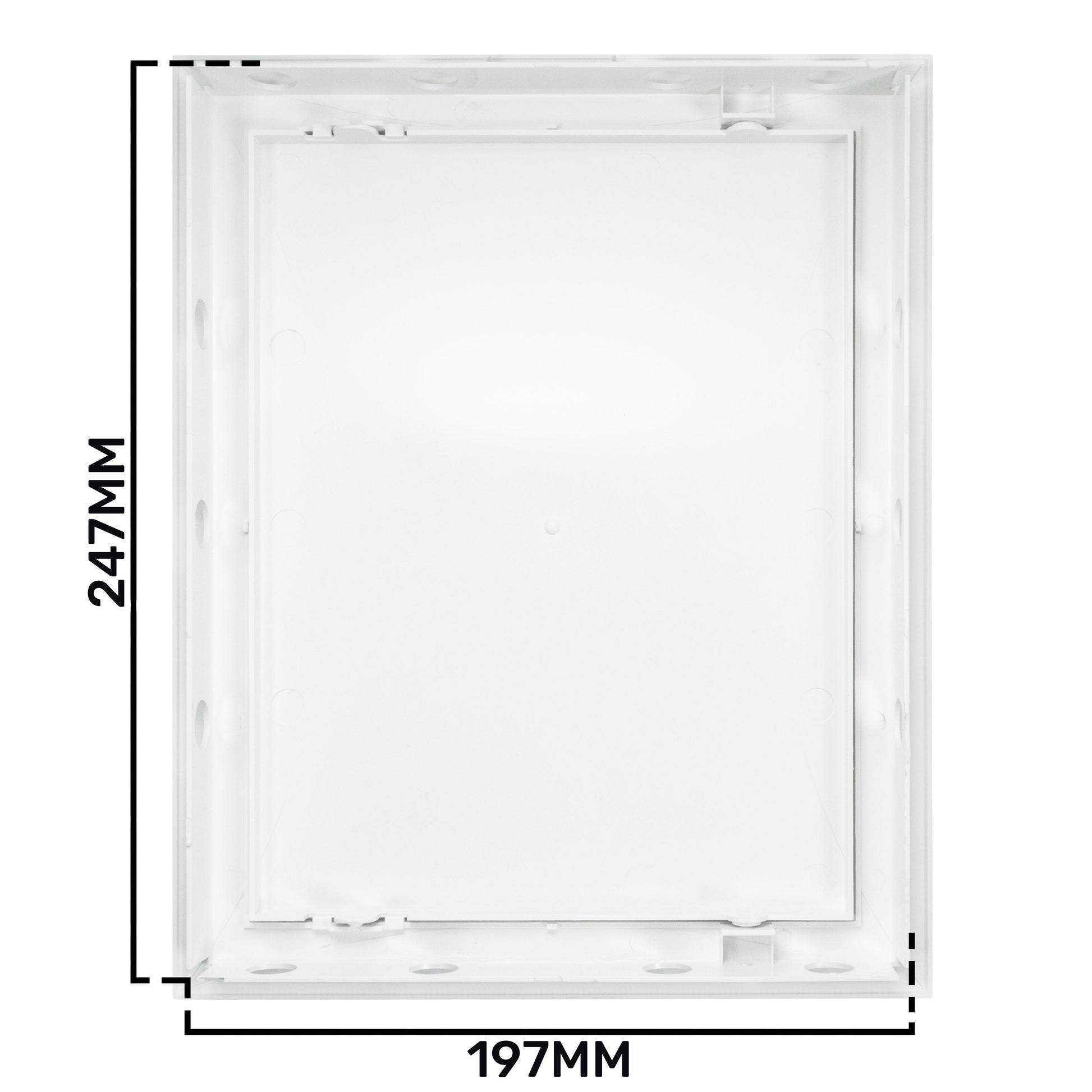Access Panel Door PP, White 200mm x 250mm - Best4Trade-Retail