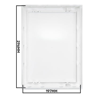 Access Panel Door PP, White 200mm x 300mm - Best4Trade-Retail