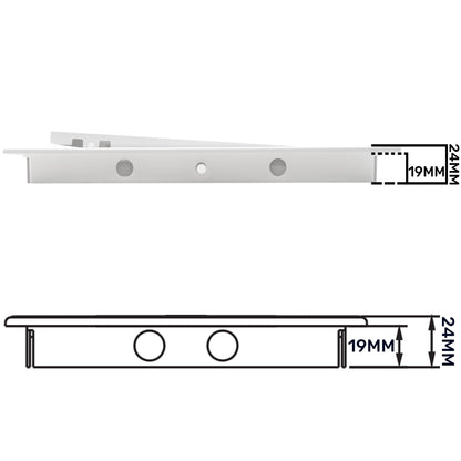 Access Panel Door PP, White 300mm x 300mm - Best4Trade-Retail