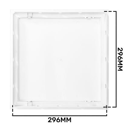 Access Panel Door PP, White 300mm x 300mm - Best4Trade-Retail