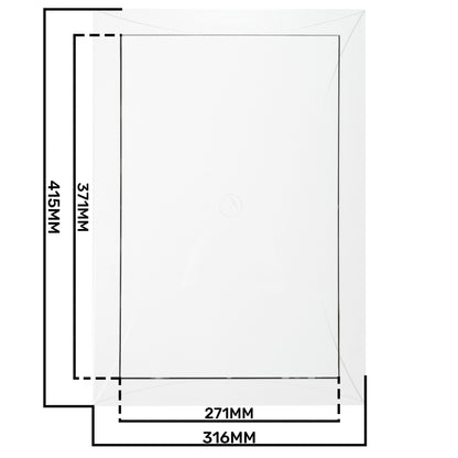 Access Panel Door PP, White 300mm x 400mm - Best4Trade-Retail