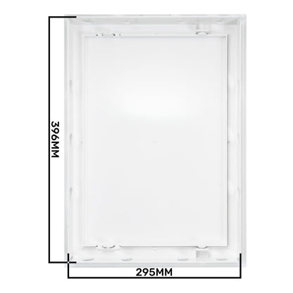 Access Panel Door PP, White 300mm x 400mm - Best4Trade-Retail