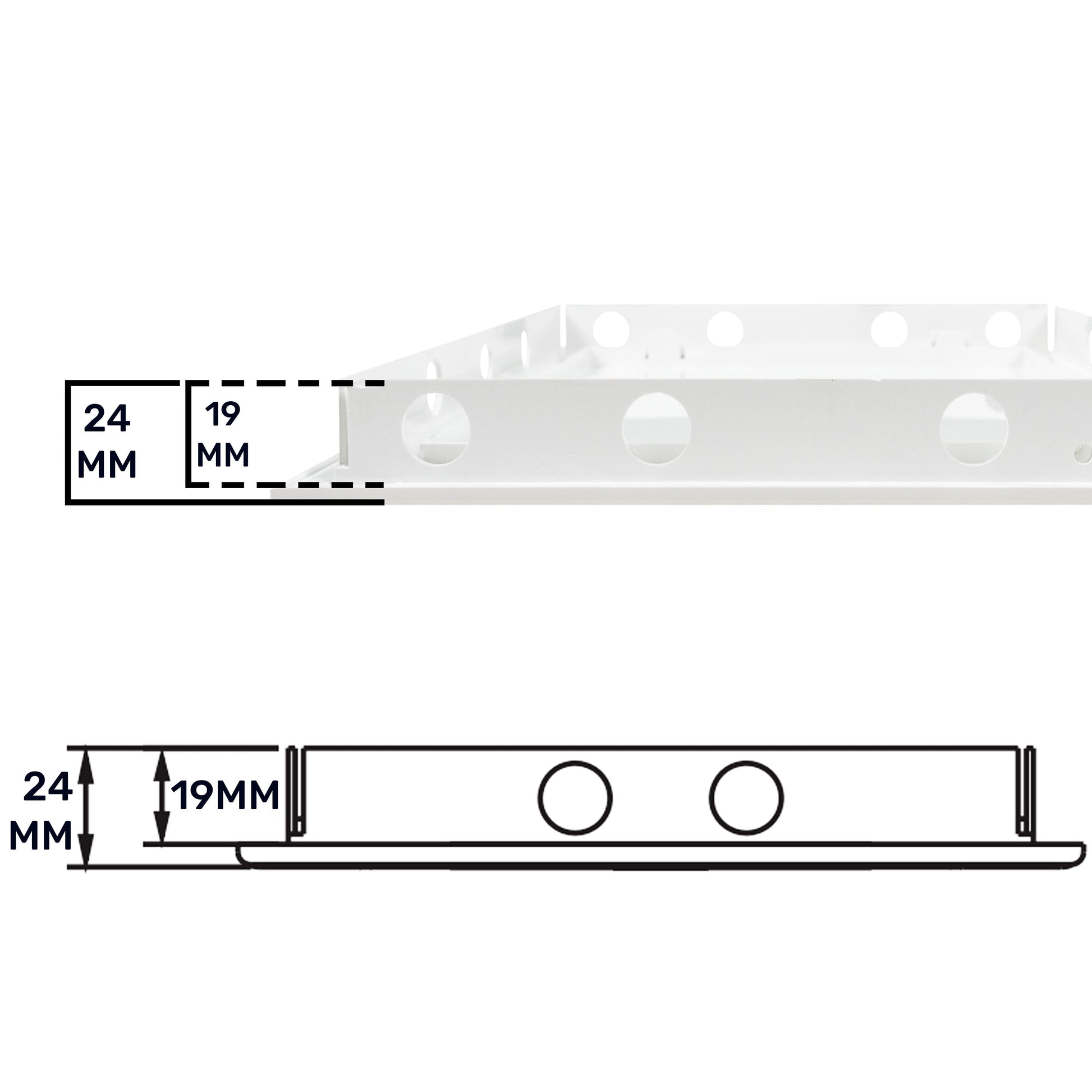Access Panel Door PP, White 300mm x 400mm - Best4Trade-Retail