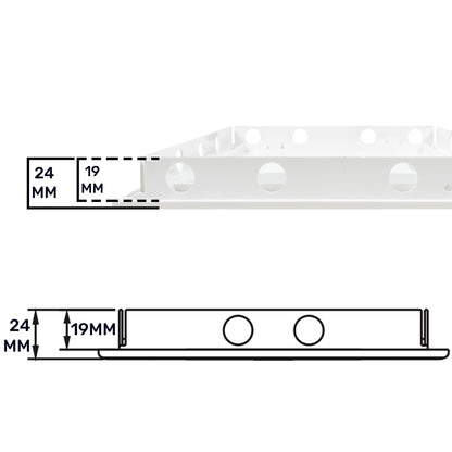 Access Panel Door PP, White 300mm x 400mm - Best4Trade-Retail