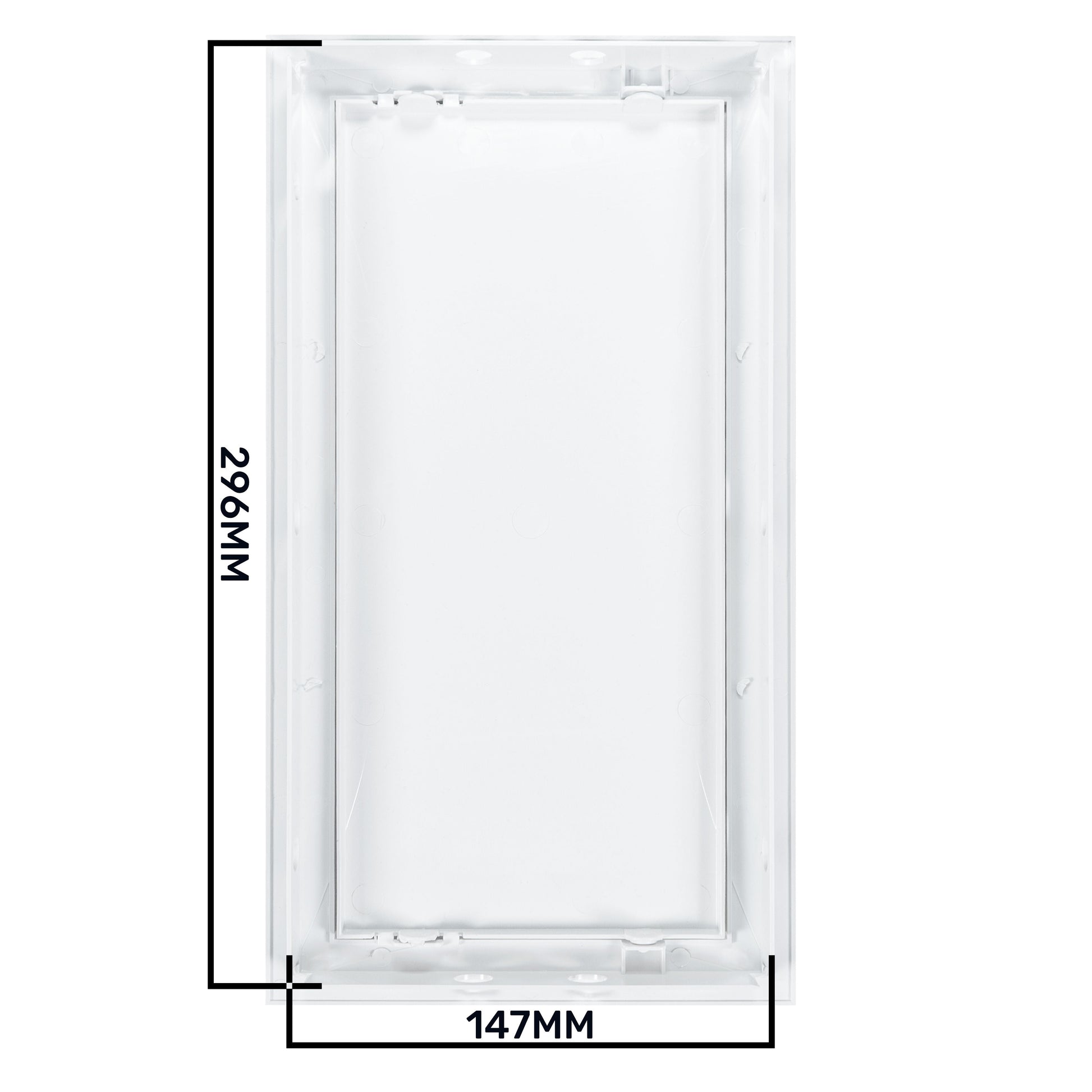 Access Panel Door PP, White 150mm x 300mm - Best4Trade-Retail