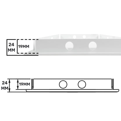 Access Panel Door PP, White 150mm x 300mm - Best4Trade-Retail