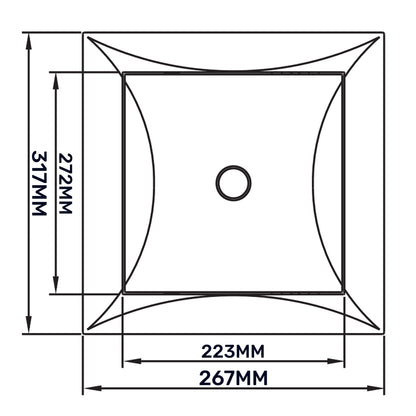 Access Panel Door PP, White 250mm x 300mm - Best4Trade-Retail