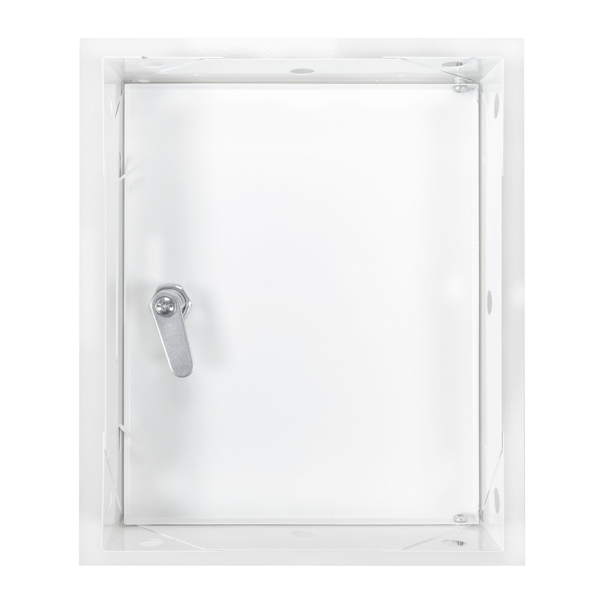 Access Panel Door Metal With Lock, White 150mm x 200mm - Best4Trade-Retail