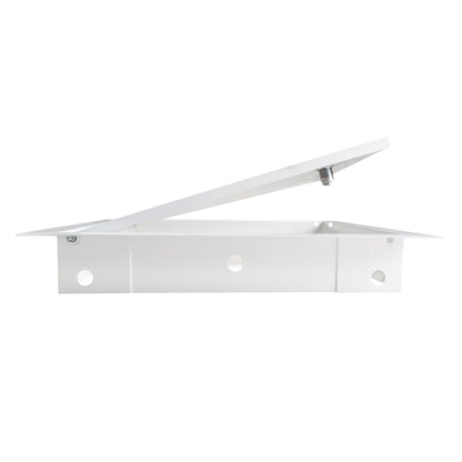 Access Panel Door Metal With Lock, White 150mm x 200mm - Best4Trade-Retail
