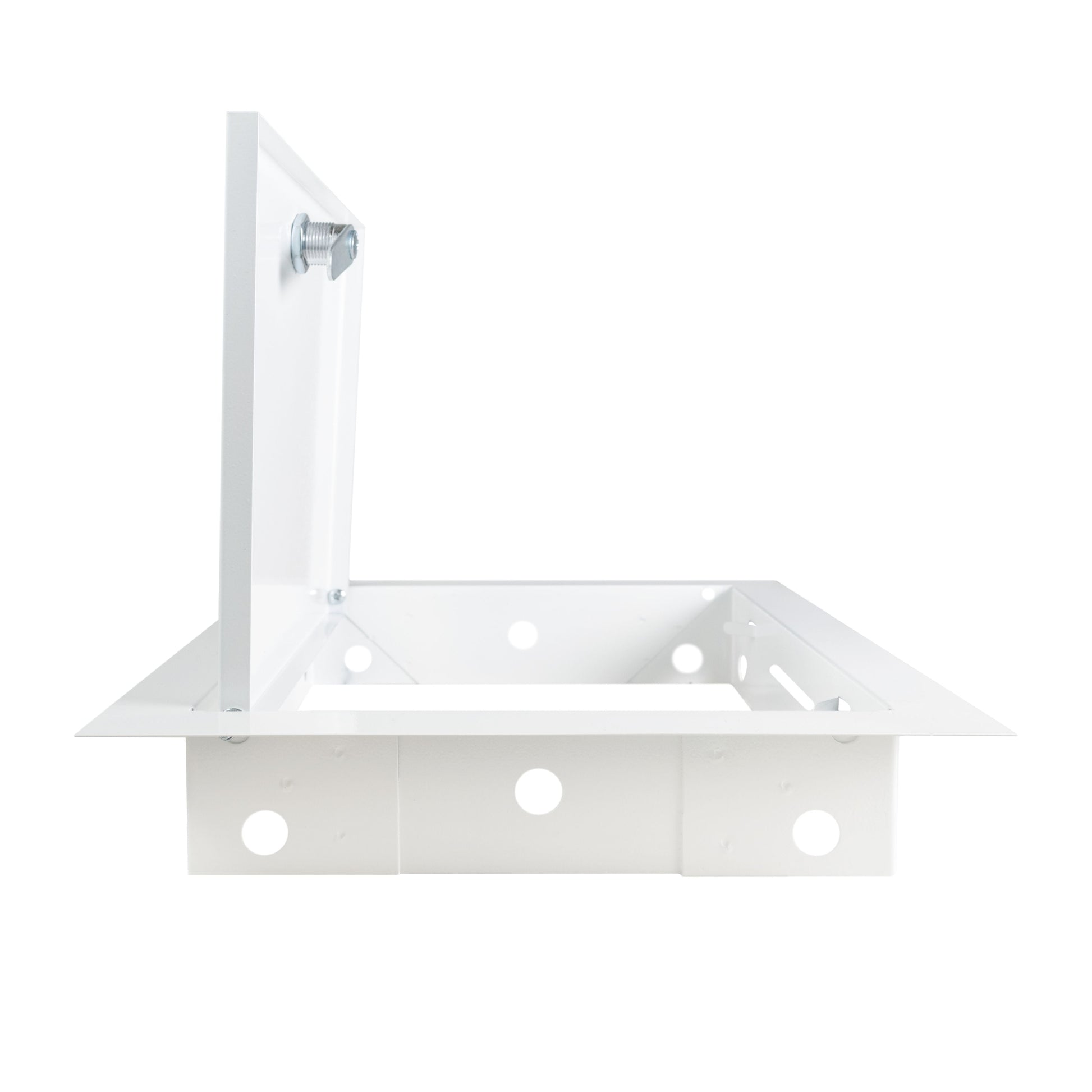 Access Panel Door Metal With Lock, White 200mm x 250mm - Best4Trade-Retail