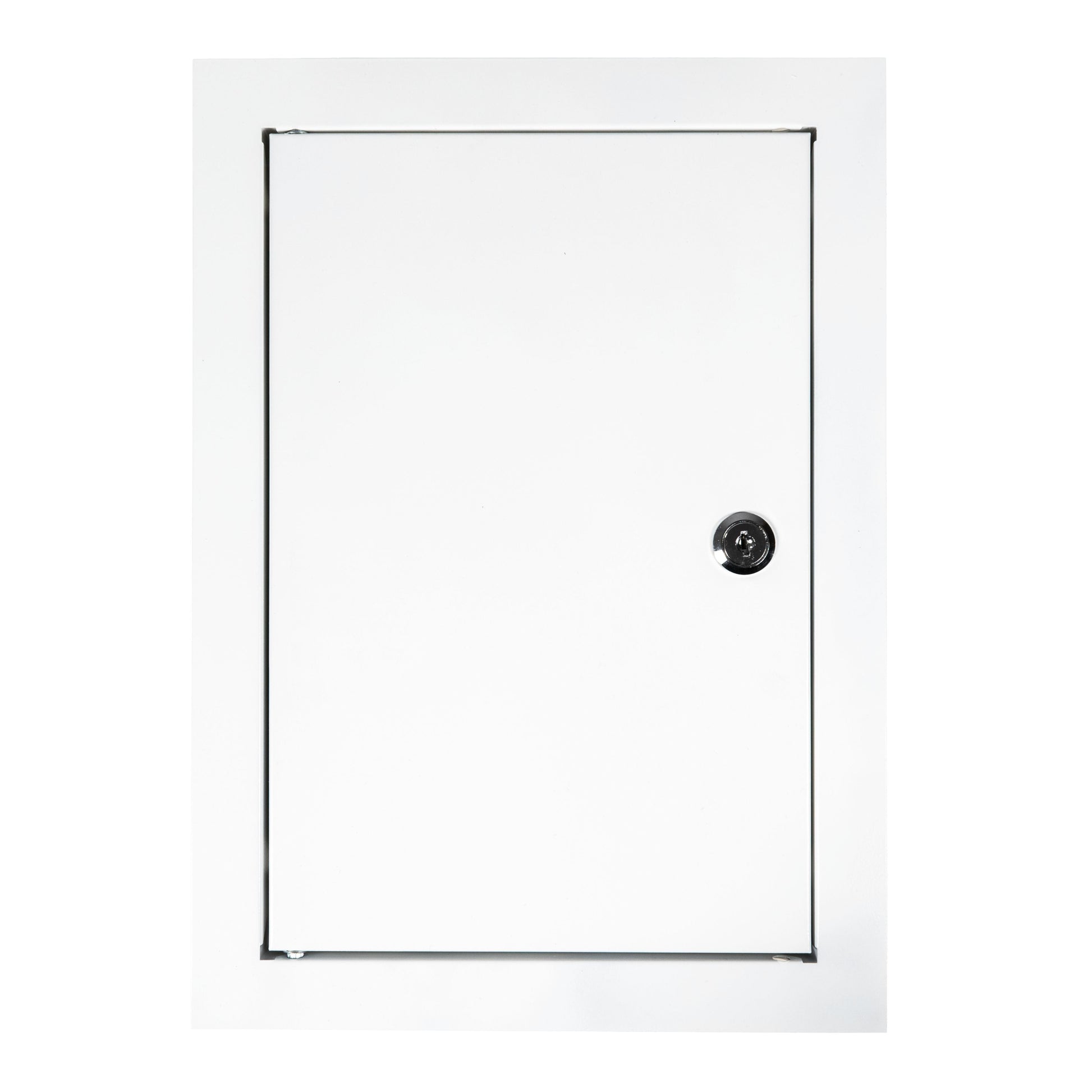 Access Panel Door Metal With Lock, White 200mm x 300mm - Best4Trade-Retail