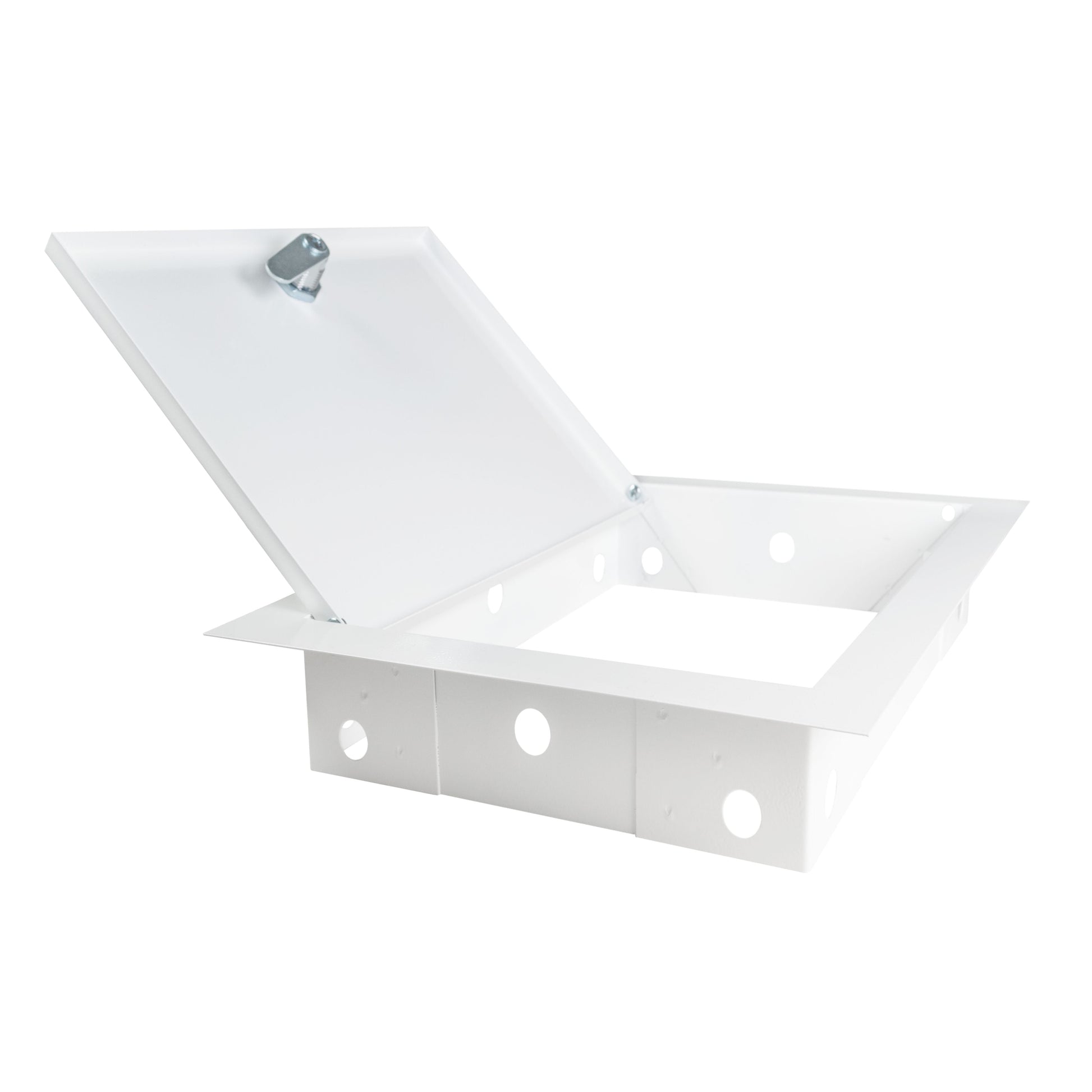 Access Panel Door Metal With Lock, White 200mm x 300mm - Best4Trade-Retail