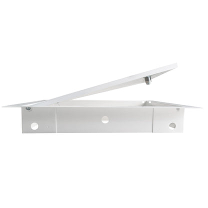 Access Panel Door Metal With Lock, White 400mm x 400mm - Best4Trade-Retail