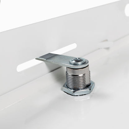 Access Panel Door Metal With Lock, White 500mm x 500mm - Best4Trade-Retail