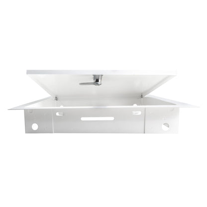 Access Panel Door Metal With Lock, White 300mm x 300mm - Best4Trade-Retail