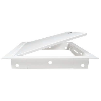 Access Panel Door Metal With Lock, White 300mm x 300mm - Best4Trade-Retail