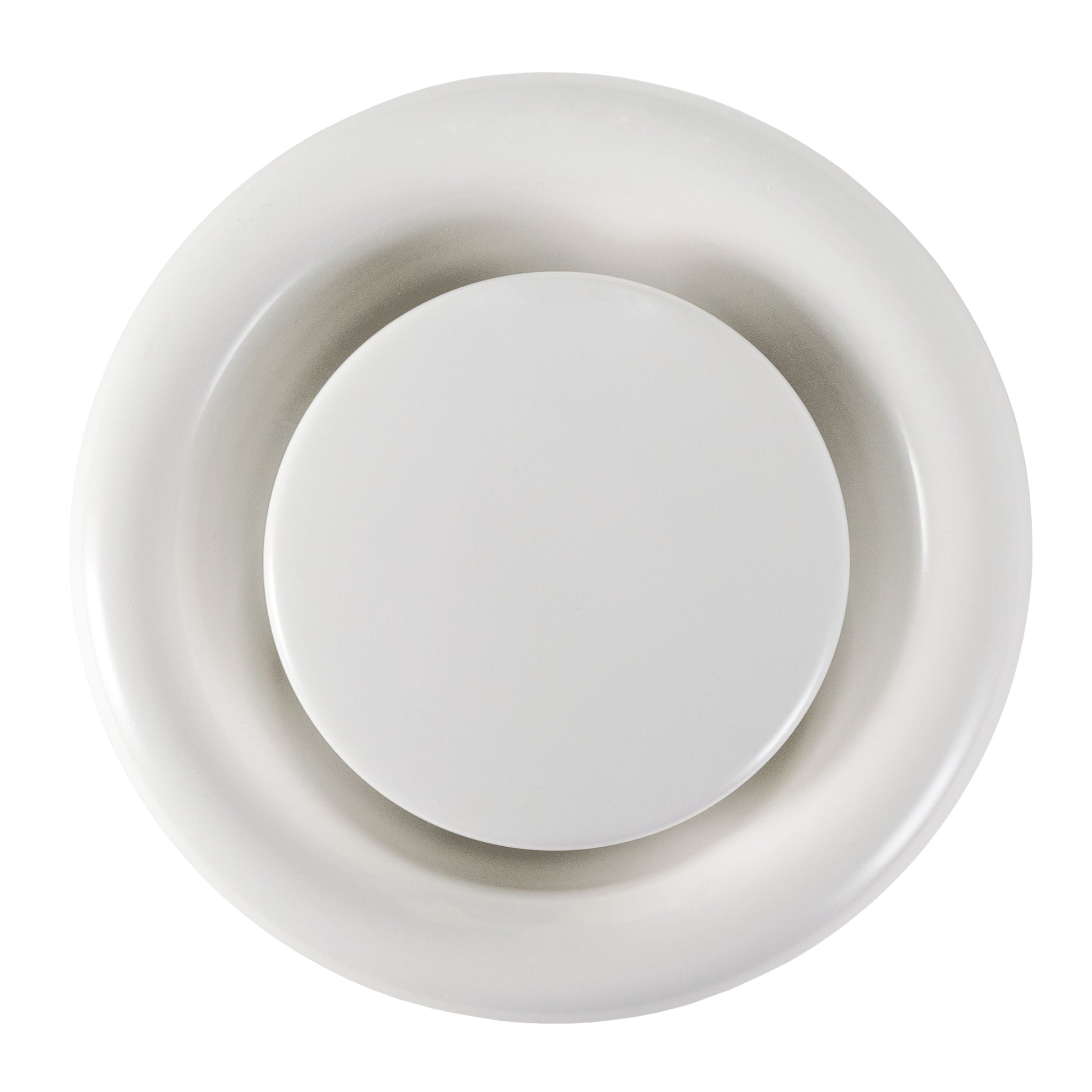 White Metal Extract Ceiling Valve 125mm - Anemostat EV - Best4Trade-Retail
