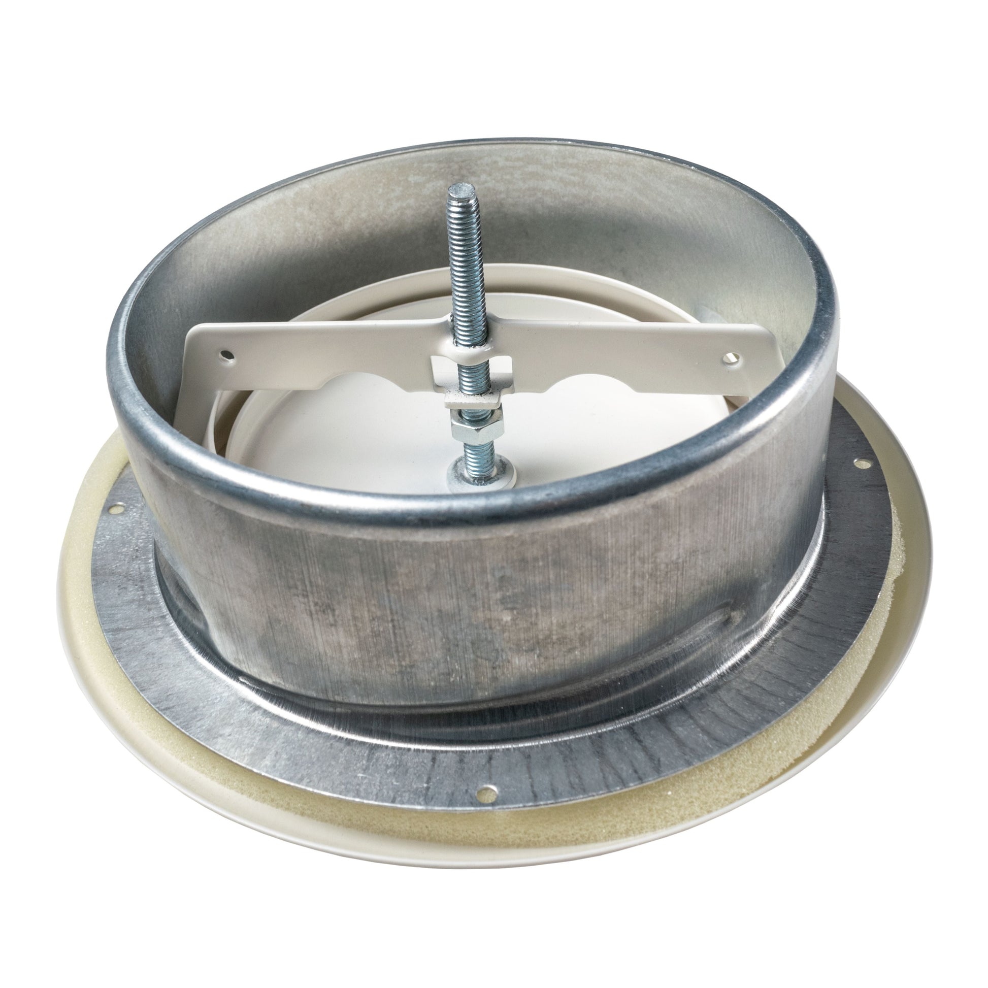 White Metal Extract Ceiling Valve 125mm - Anemostat EV - Best4Trade-Retail